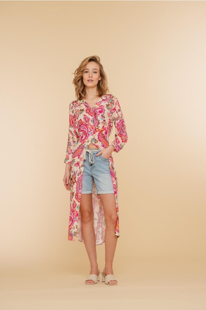 KORTE BROEK 41030 10 Bleached Denim